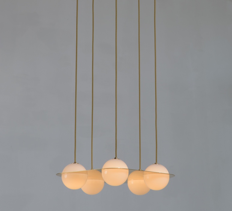 Laurent 04 studio lambert fils suspension pendant light  lambert fils lrt04pwcmbrbrbgbg  design signed nedgis 114588 product