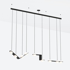 Laurent 13 studio lambert fils suspension pendant light  lambert fils lrt13bkbkbkbk  design signed nedgis 114515 thumb