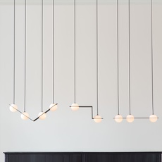 Laurent 13 studio lambert fils suspension pendant light  lambert fils lrt13bkbkbkbk  design signed nedgis 114521 thumb