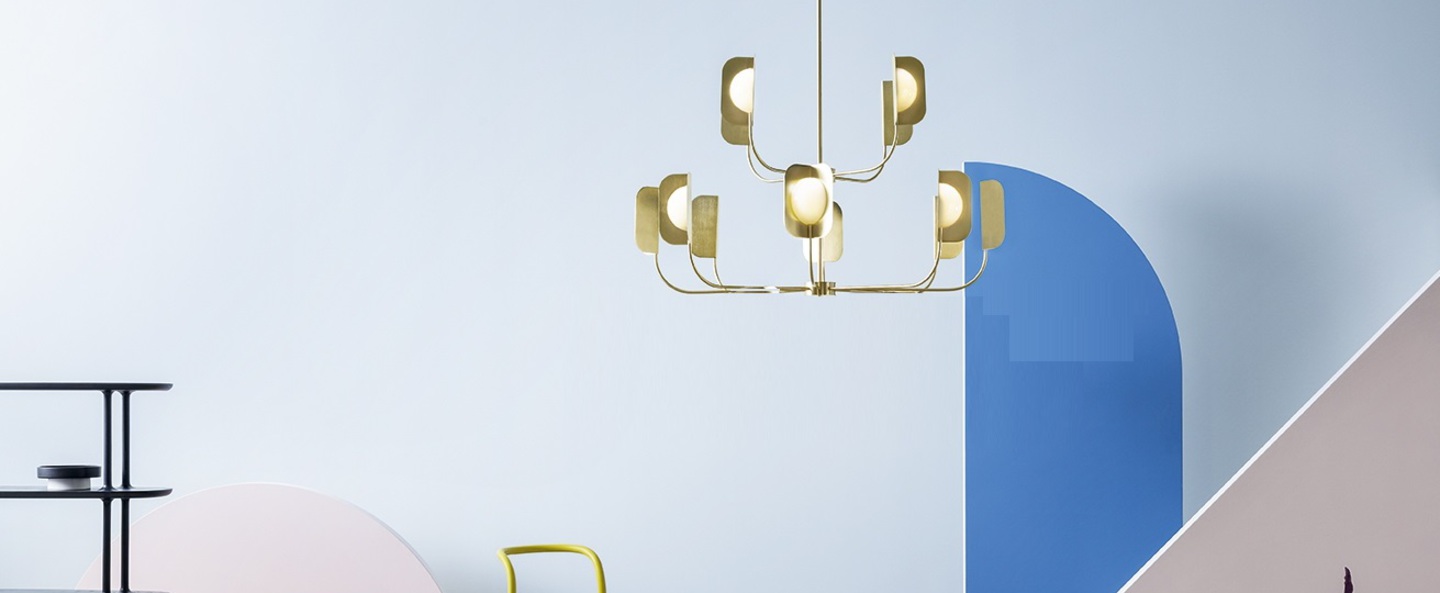 banner-image Suspension leaf 12 bras laiton satine o150cm h104 179cm mm lampadari normal
