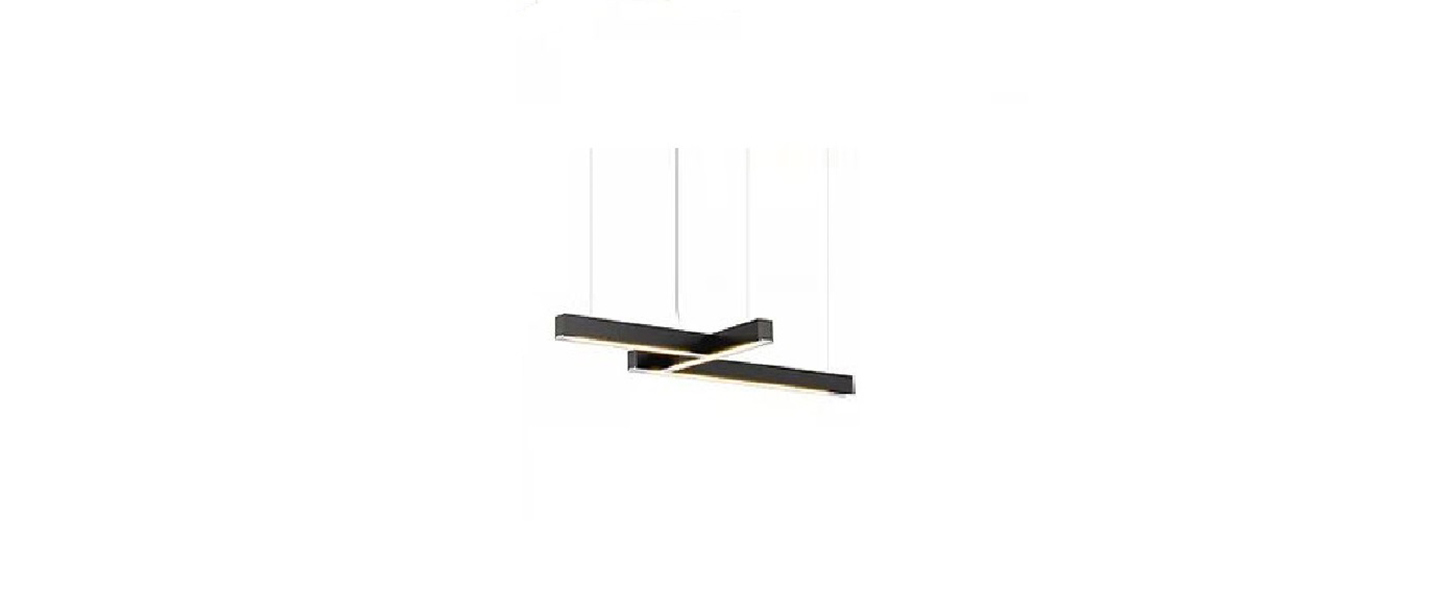 Suspension led 40 4 noir l102cm h4cm tunto normal