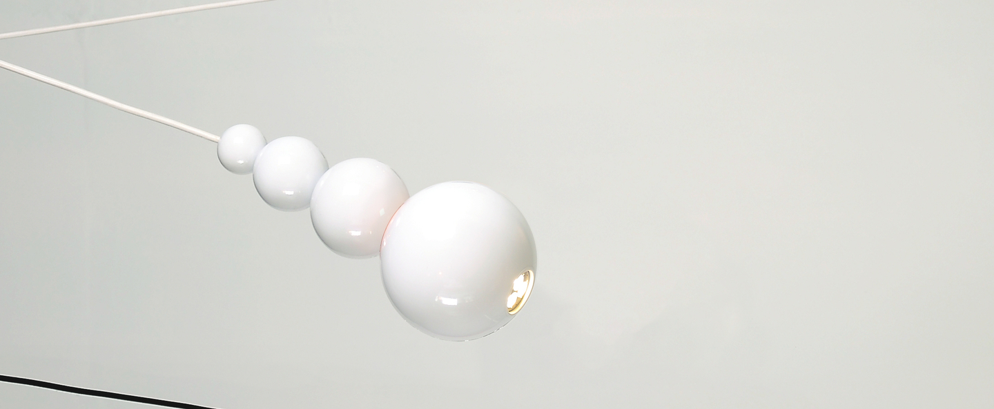 banner-image Suspension led bubble blanc brillant h29cm innermost normal