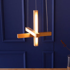 Led cross 40 mikko karkkainen suspension pendant light  tunto ledcross noyer  design signed 46217 thumb