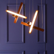 Led cross 40 mikko karkkainen suspension pendant light  tunto ledcross noyer  design signed 46220 thumb