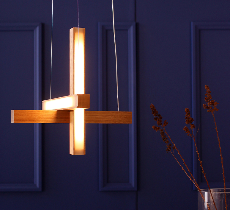 Led40 cross mikko karkkainen suspension pendant light  tunto l40modo cr  design signed nedgis 125348 product