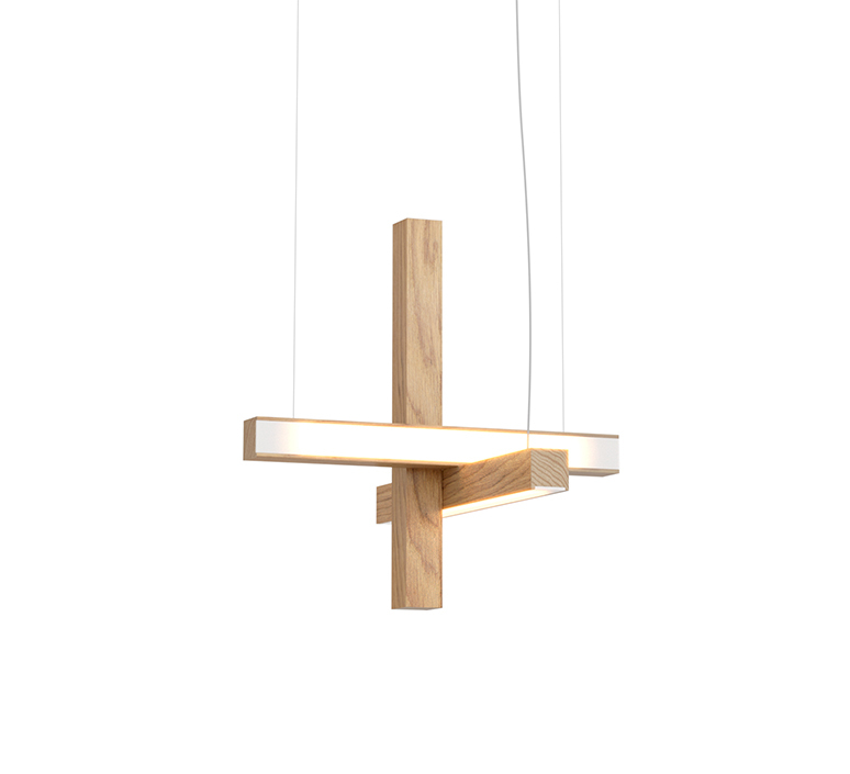 Led40 cross mikko karkkainen suspension pendant light  tunto l40modo cr  design signed nedgis 125349 product