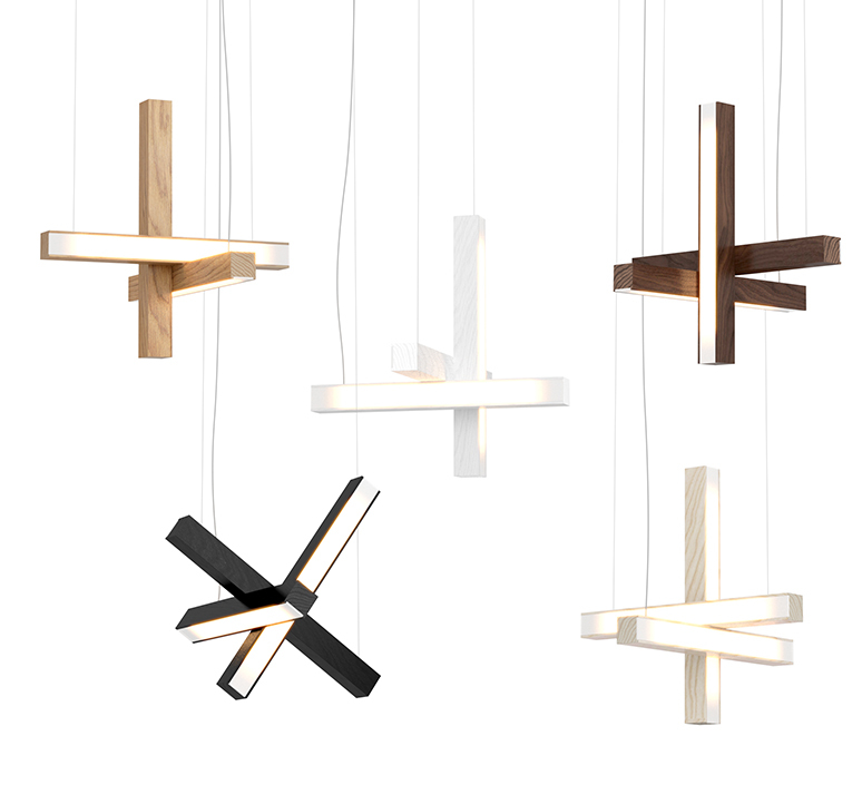 Led40 cross mikko karkkainen suspension pendant light  tunto l40modo cr  design signed nedgis 125351 product