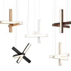 Led40 cross mikko karkkainen suspension pendant light  tunto l40modo cr  design signed nedgis 125351 thumb