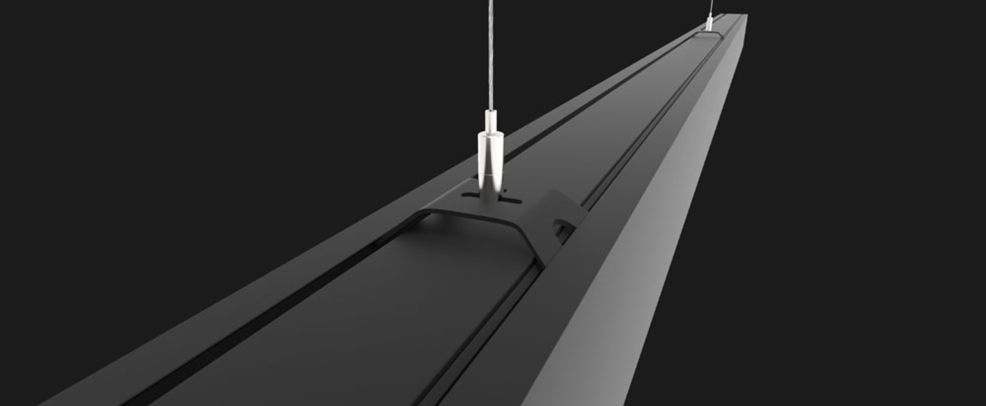 banner-image Suspension ledliner80 up down noir mat led 3000k 2x11484lm l312 5cm h9 8cm doxis normal