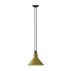 Les acrobates de gras n 322 bernard albin gras suspension pendant light  dcw 322 sha l conic yellow  design signed nedgis 102776 thumb