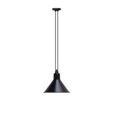 Les acrobates de gras n 322 bernard albin gras suspension pendant light  dcw 322 sha xl in conic black  design signed nedgis 102950 thumb