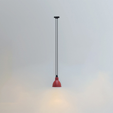 Les acrobates de gras n 322 bernard albin gras suspension pendant light  dcw 322 sha l round red  design signed nedgis 102851 thumb