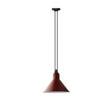 Les acrobates de gras n 322 bernard albin gras suspension pendant light  dcw 322 sha xl in conic red  design signed nedgis 102986 thumb