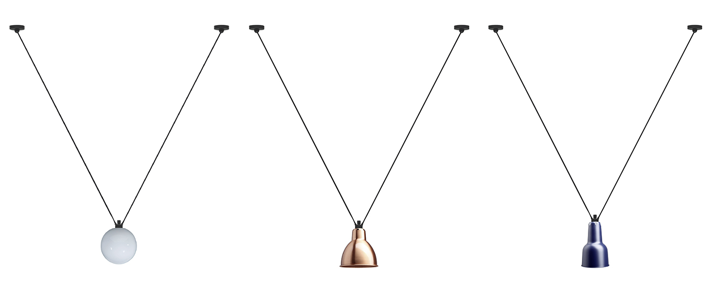 Suspension les acrobates de gras n 323 chrome o13 5cm h24cm dcw editions paris normal