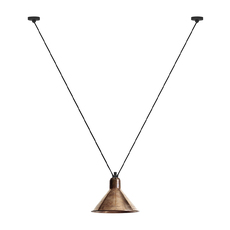 Les acrobates de gras n 323 bernard albin gras suspension pendant light  dcw 323 sha l conic raw copper  design signed nedgis 103119 thumb