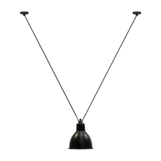 Les acrobates de gras n 323 bernard albin gras suspension pendant light  dcw 323 sha xl in round black  design signed nedgis 103397 thumb