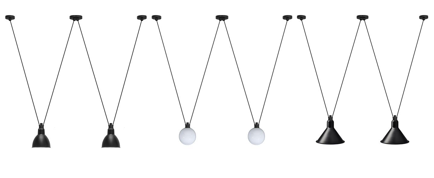 Suspension les acrobates de gras n 324 noir o17 5cm h3m dcw editions normal