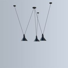 Les acrobates de gras n 325 bernard albin gras suspension pendant light  dcw 325  3 sha l conic blue  design signed nedgis 103562 thumb