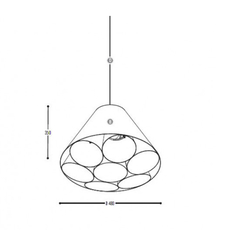 Lgtm carl hagerling suspension pendant light  dark 750 02 001 01  design signed nedgis 68647 thumb