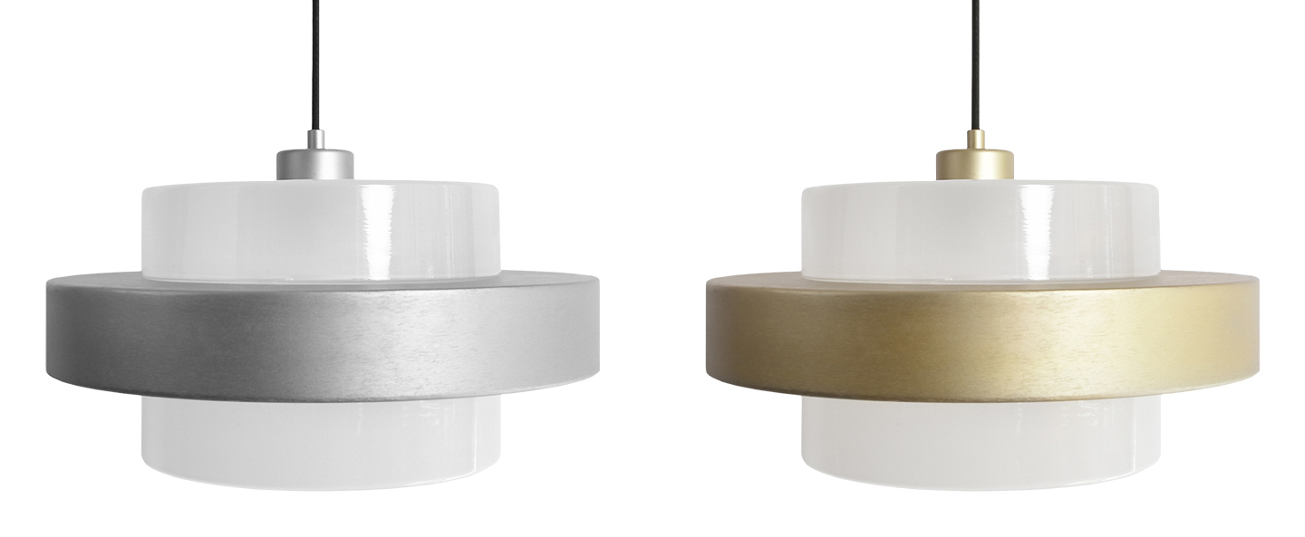banner-image Suspension lia pendant argent et blanc o40cm h18cm eno studio normal