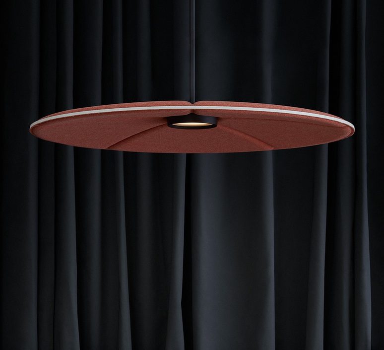 Lily 120 runa klock et hallgeir homstvedt suspension pendant light  abstracta lily120 synergy lds74  design signed nedgis 73855 product