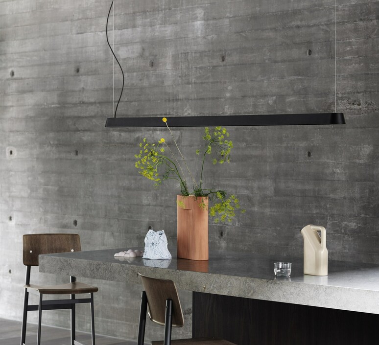 Linear thomas bentzen suspension pendant light  muuto 22518  design signed nedgis 102478 product