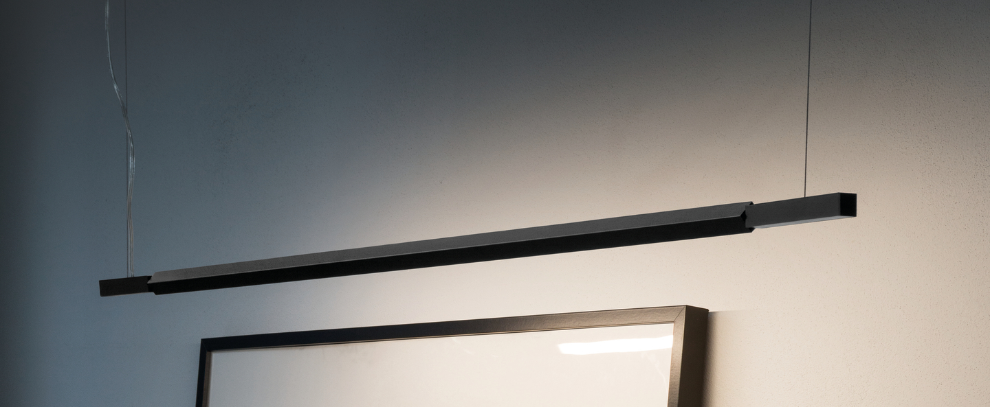 banner-image Suspension linescapes horizontal noir led 2700k 1765lm ip44 dimmable l195cm h2cm nemo lighting normal