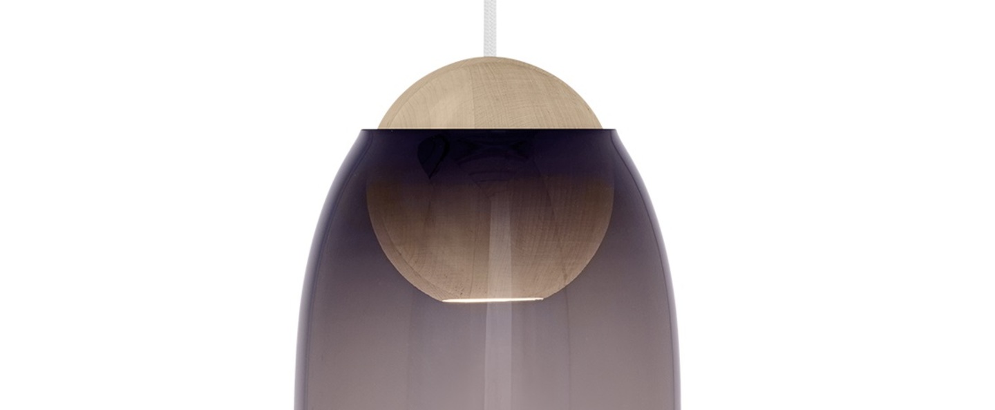 banner-image Suspension liuku avec abat jour verre colore bois o19 5cm h34 5cm mater normal