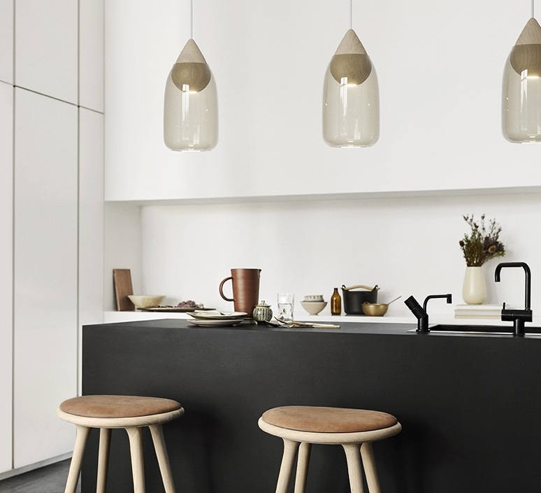 Liuku avec abat jour maija puoskari suspension pendant light  mater 02902 02912  design signed nedgis 99890 product