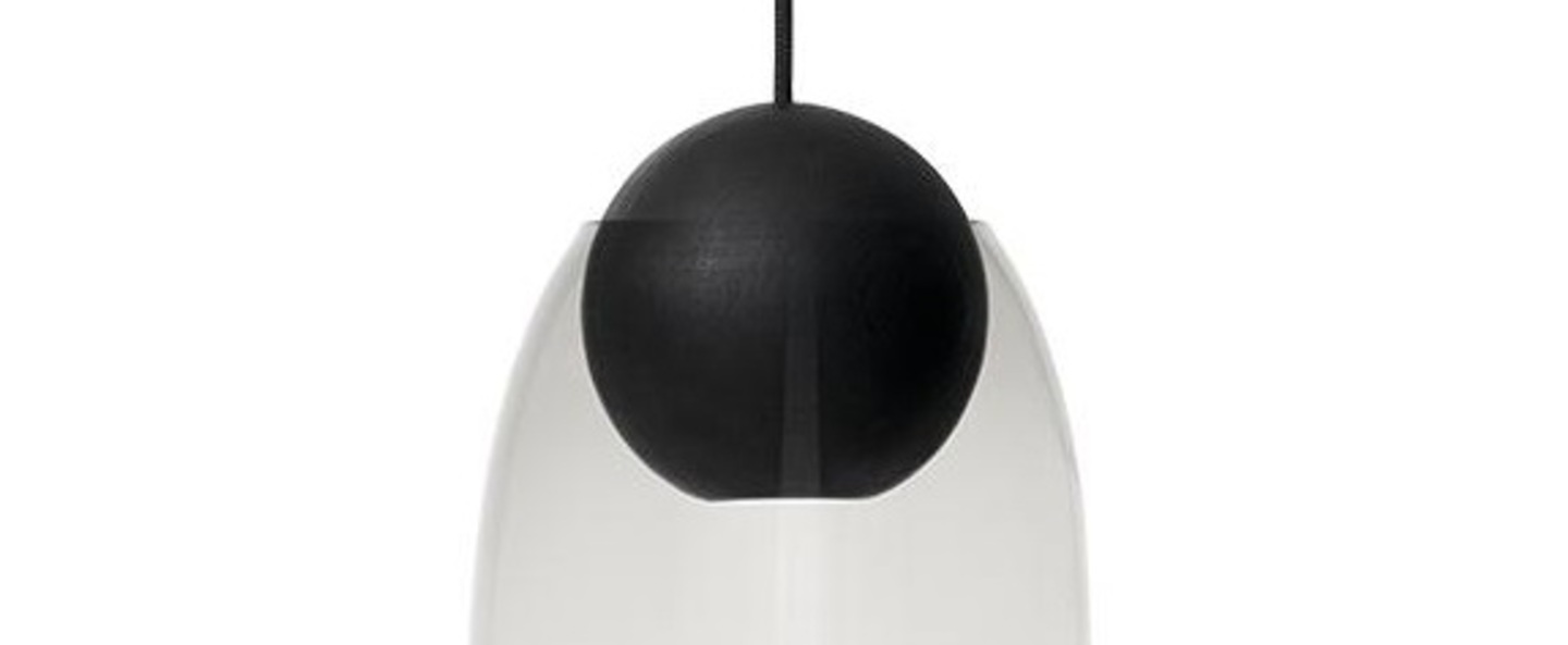 banner-image Suspension liuku avec abat jour verre transparent bois noir o19 5cm h34 5cm mater normal