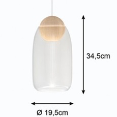 Liuku avec abat jour maija puoskari suspension pendant light  mater 02901 02911  design signed nedgis 99927 thumb