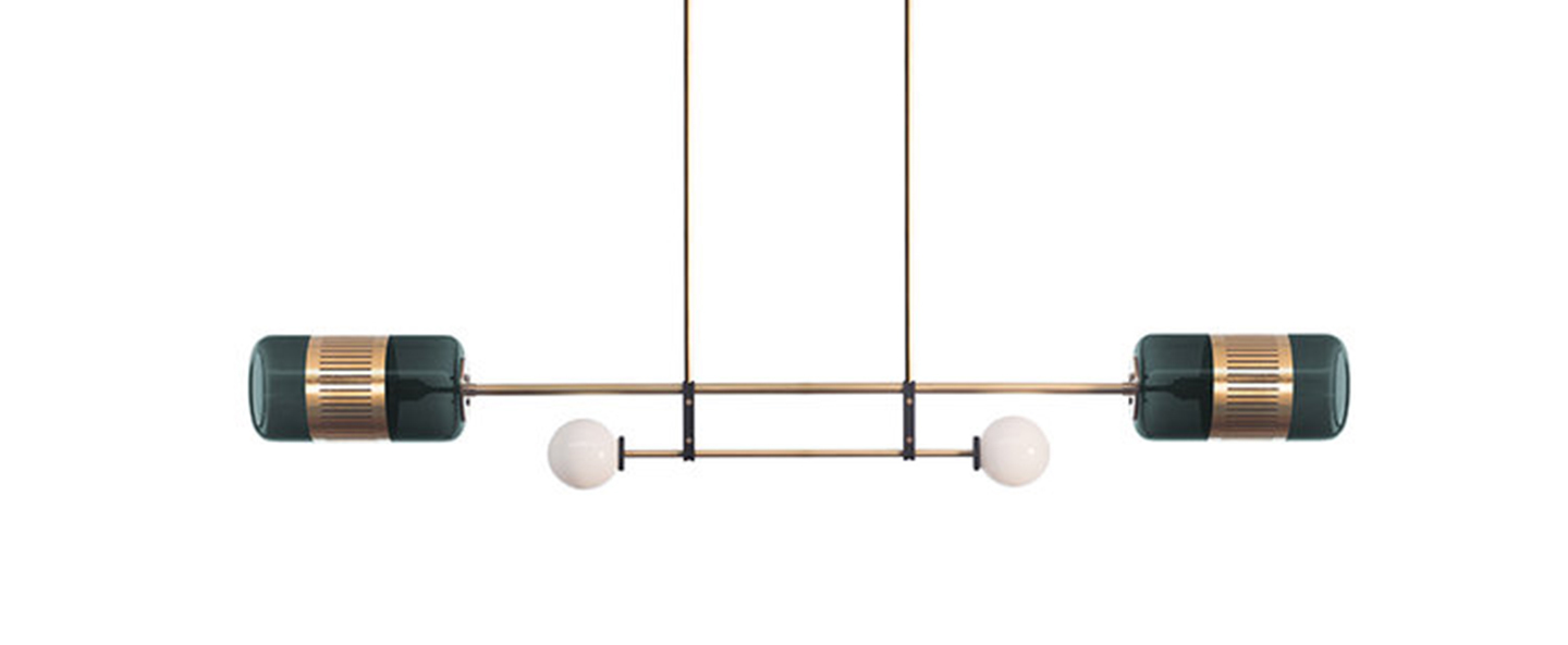 banner-image Suspension lizak laiton bleu paon o181cm h26 5cm bert frank normal