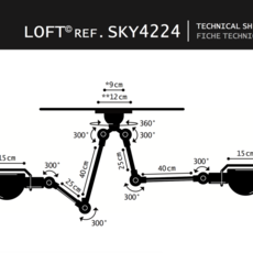 Suspension loft sky blanc l30cm h80cm jielde 37224 thumb