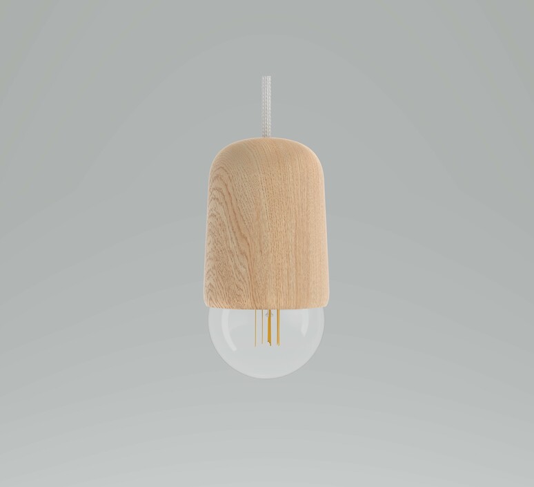 Luce medium mickael koska suspension pendant light  harto luce medium chene  design signed 213304 product