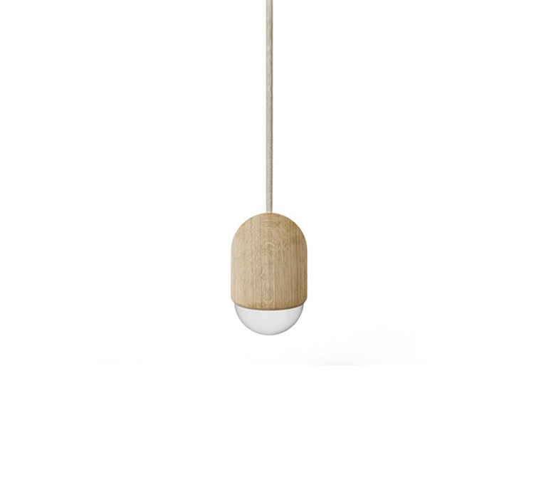 Luce medium mickael koska suspension pendant light  harto luce medium chene  design signed 34350 product