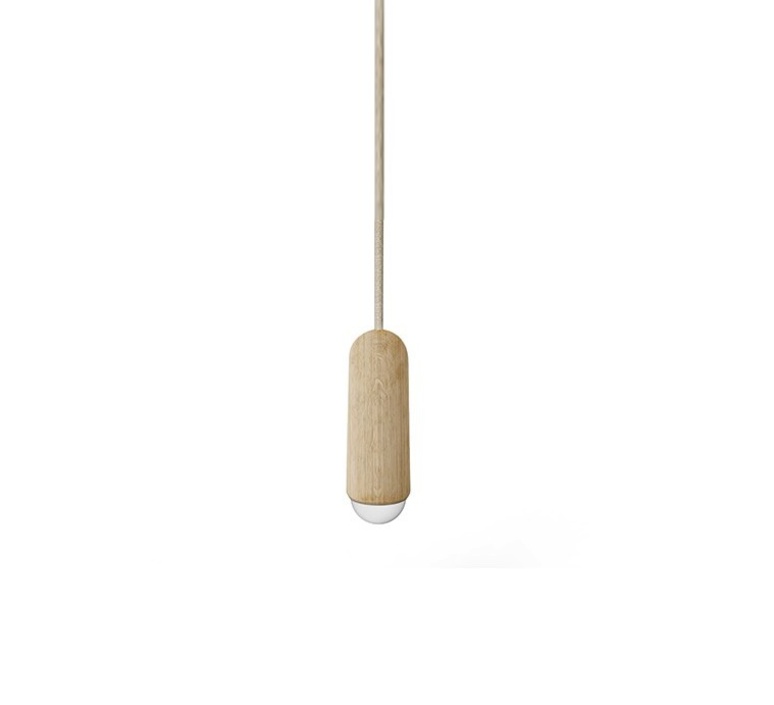 Luce small long mickael koska suspension pendant light  harto luce small long chene  design signed 34347 product