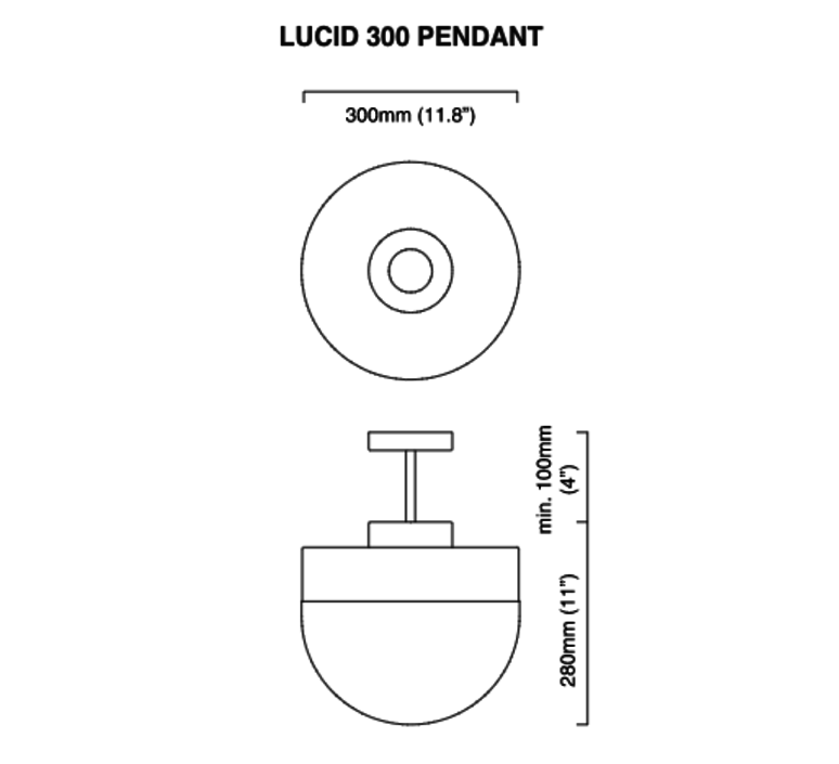 Lucid 200 michael verheyden suspension pendant light  cto lighting cto 01 112 0001  design signed 48318 product