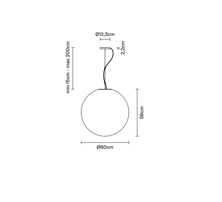 Lumi sfera quel designer alberto saggia et valero sommela suspension  fabbian f07a2701   design signed nedgis 185812 product