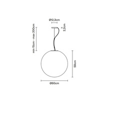 Lumi sfera quel designer alberto saggia et valero sommela suspension  fabbian f07a2701   design signed nedgis 185812 thumb