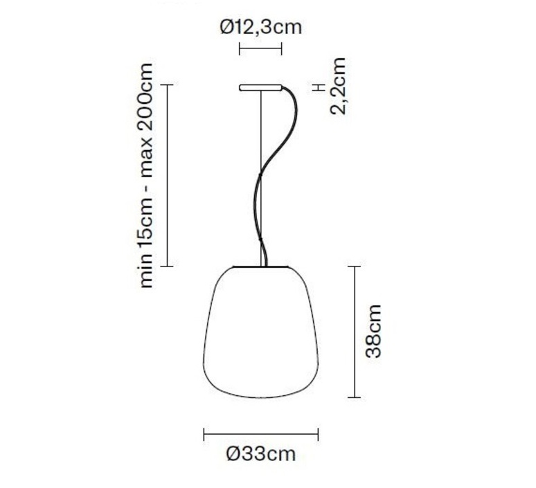 Lumi baka alberto saggia valero sommela suspension pendant light  fabbian lumi baka f07 a35 01  design signed nedgis 83599 product