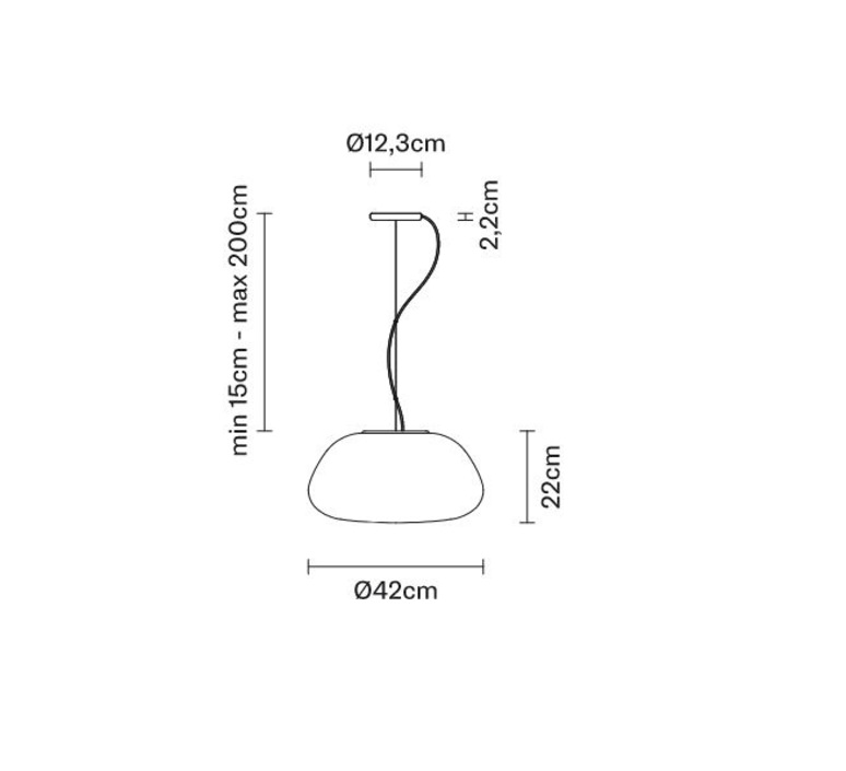 Lumi poga alberto saggia valero sommela suspension pendant light  fabbian lumi poga f07 a43 01  design signed nedgis 74238 product