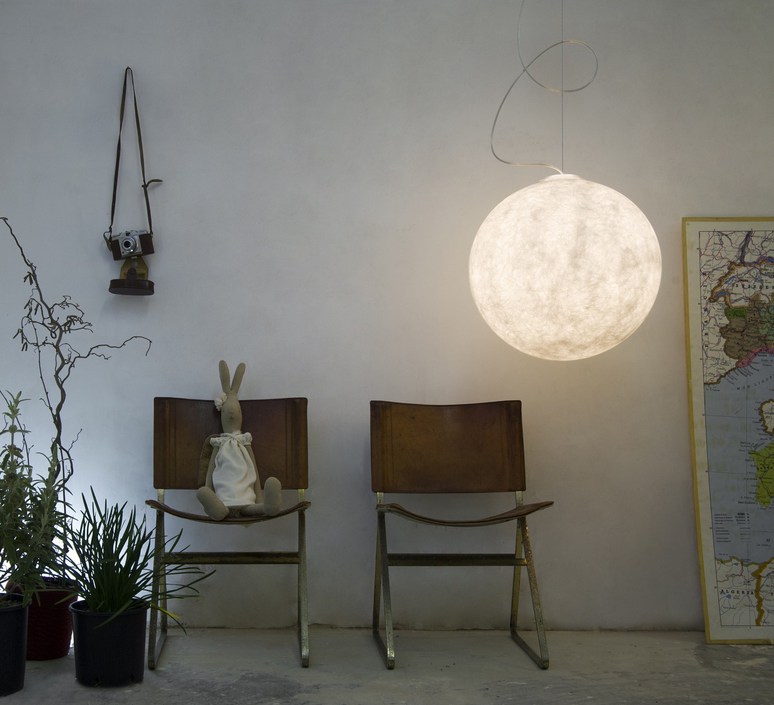 Luna 1  suspension pendant light  in es artdesign in es050010  design signed 38641 product