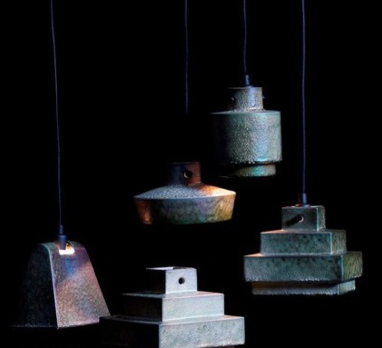 pendant light lustre light round iridescent ø11cm toms v2 lights