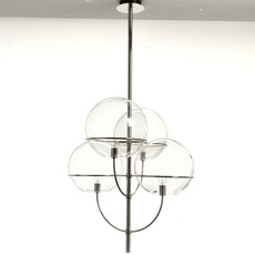 Lyndon 450 vico magistretti suspension pendant light  oluce lyndon450  design signed 40569 thumb