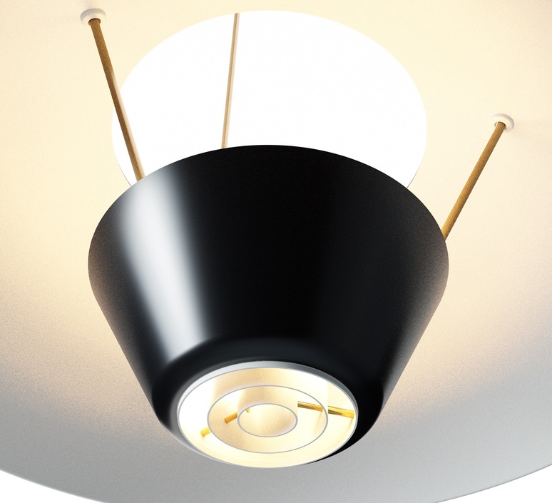 5980 alain richard suspension pendant light  disderot 5980 n  design signed nedgis 139129 product