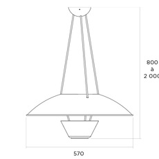 5980 alain richard suspension pendant light  disderot 5980 n  design signed nedgis 84133 thumb