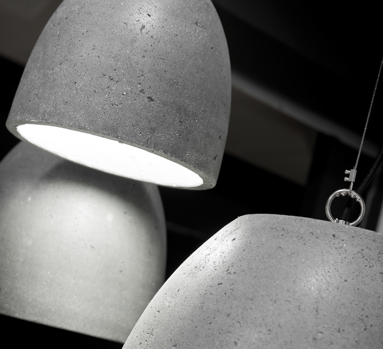 Suspension, Malaga, gris, Ø21cm H19cm It's about RoMi Luminaires Nedgis