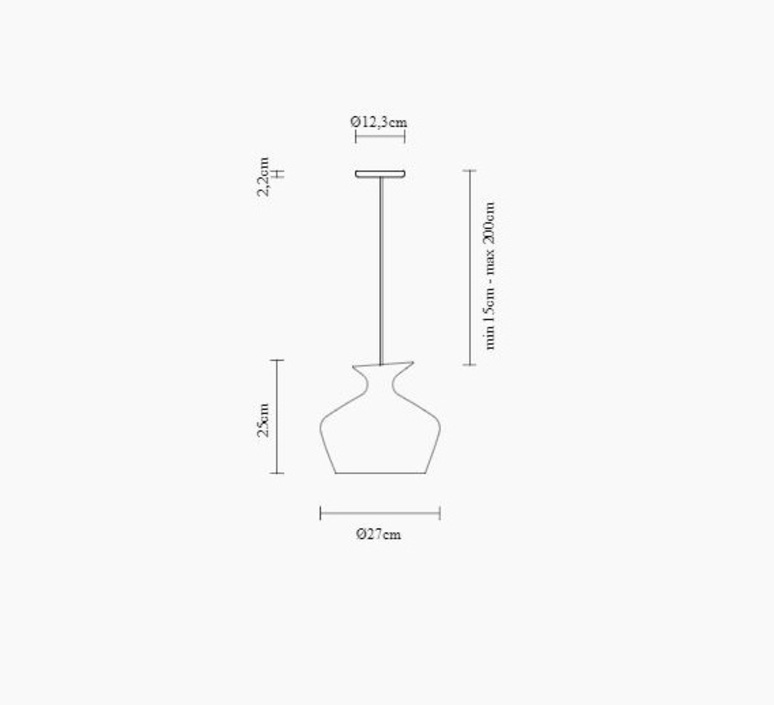 Malvasia gregorio facco suspension pendant light  fabbian f52a05 47  design signed nedgis 87082 product