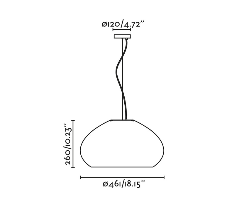 Mar h260  suspension  faro 20403  design signed nedgis 206398 product