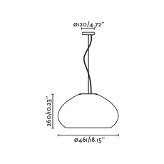 Mar h260  suspension  faro 20403  design signed nedgis 206398 thumb